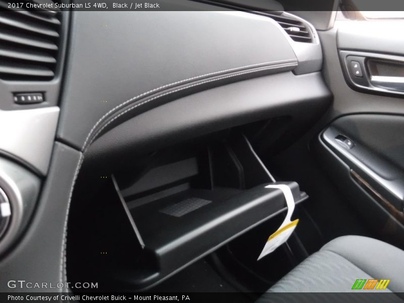 Black / Jet Black 2017 Chevrolet Suburban LS 4WD