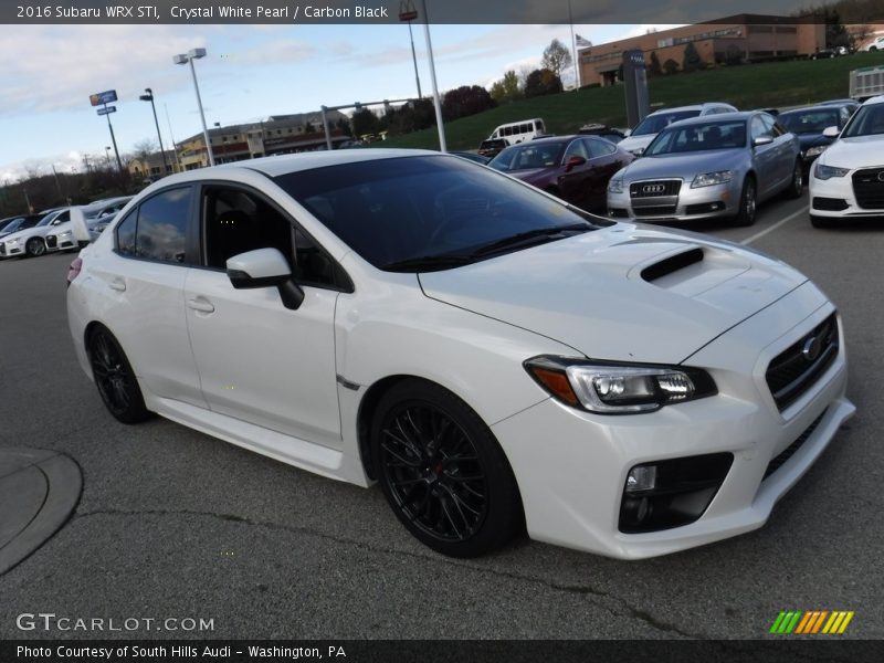 Front 3/4 View of 2016 WRX STI