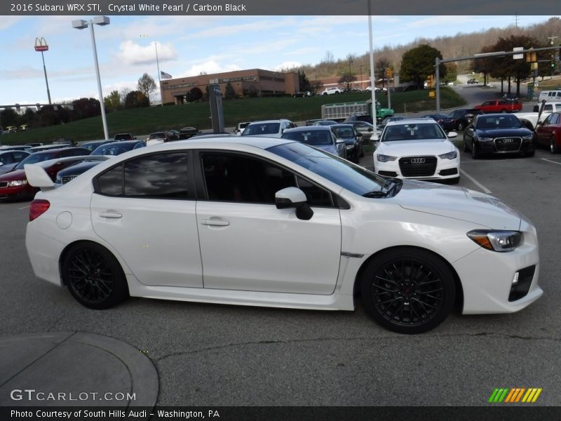  2016 WRX STI Crystal White Pearl