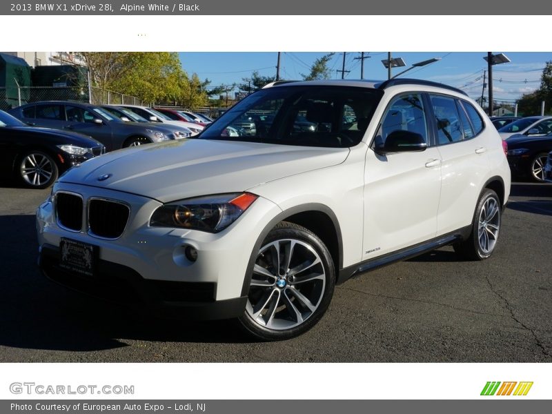 Alpine White / Black 2013 BMW X1 xDrive 28i