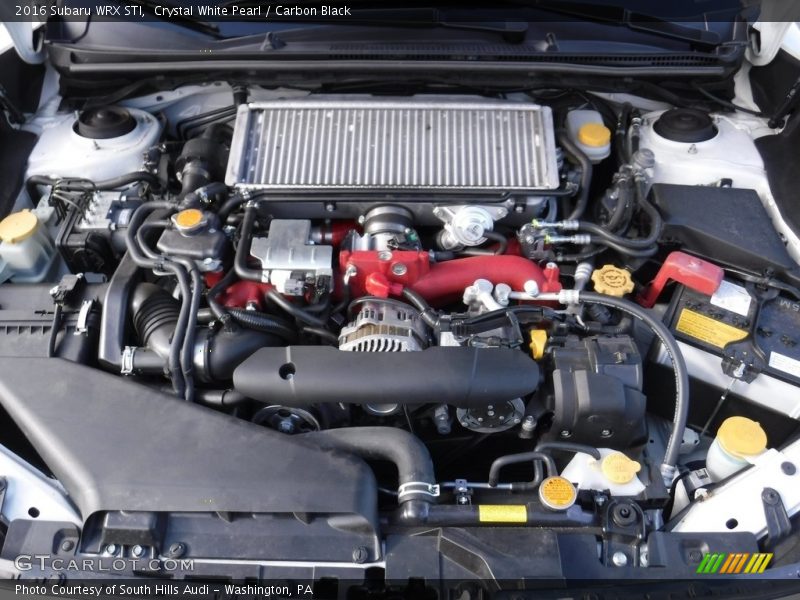  2016 WRX STI Engine - 2.5 Liter Turbocharged DOHC 16-Valve VVT Horizontally Opposed 4 Cylinder