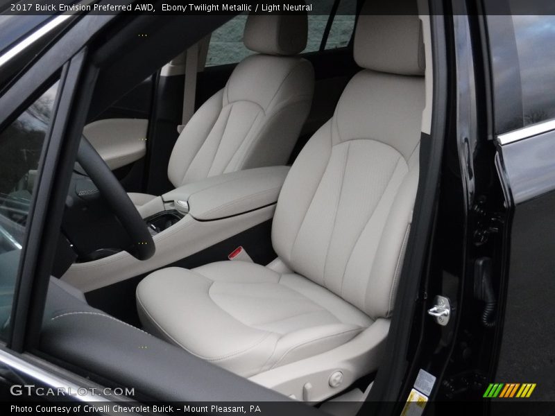 Ebony Twilight Metallic / Light Neutral 2017 Buick Envision Preferred AWD