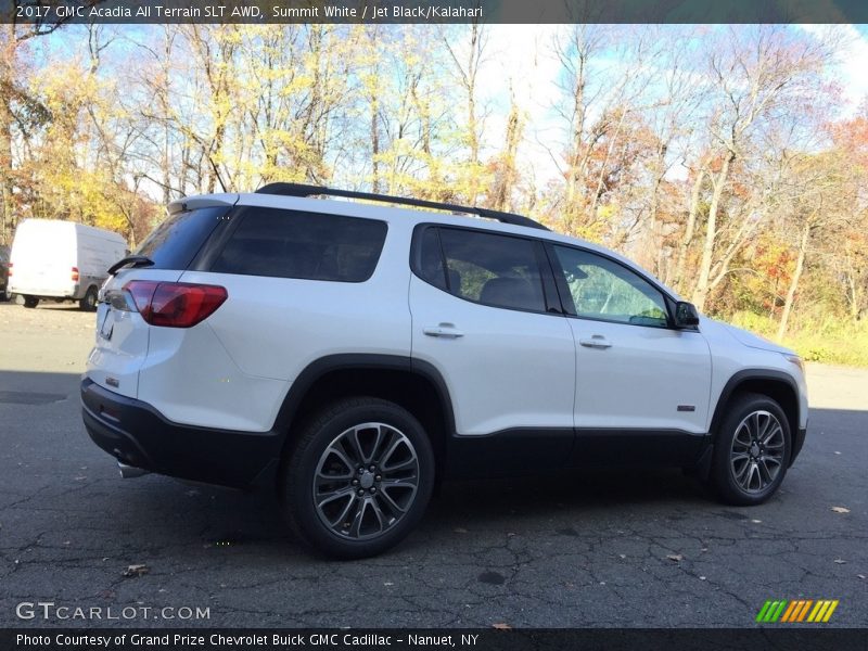 Summit White / Jet Black/Kalahari 2017 GMC Acadia All Terrain SLT AWD