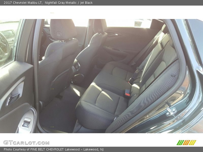 Nightfall Gray Metallic / Jet Black 2017 Chevrolet Malibu LT