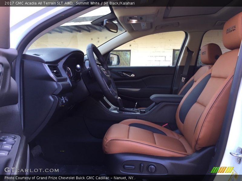  2017 Acadia All Terrain SLT AWD Jet Black/Kalahari Interior