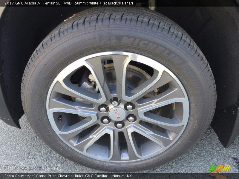 Summit White / Jet Black/Kalahari 2017 GMC Acadia All Terrain SLT AWD