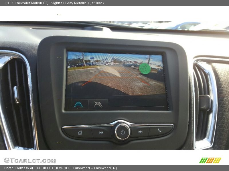 Nightfall Gray Metallic / Jet Black 2017 Chevrolet Malibu LT