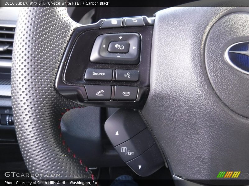 Controls of 2016 WRX STI