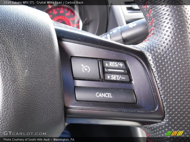 Controls of 2016 WRX STI