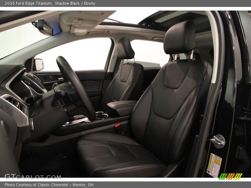 Shadow Black / Ebony 2016 Ford Edge Titanium