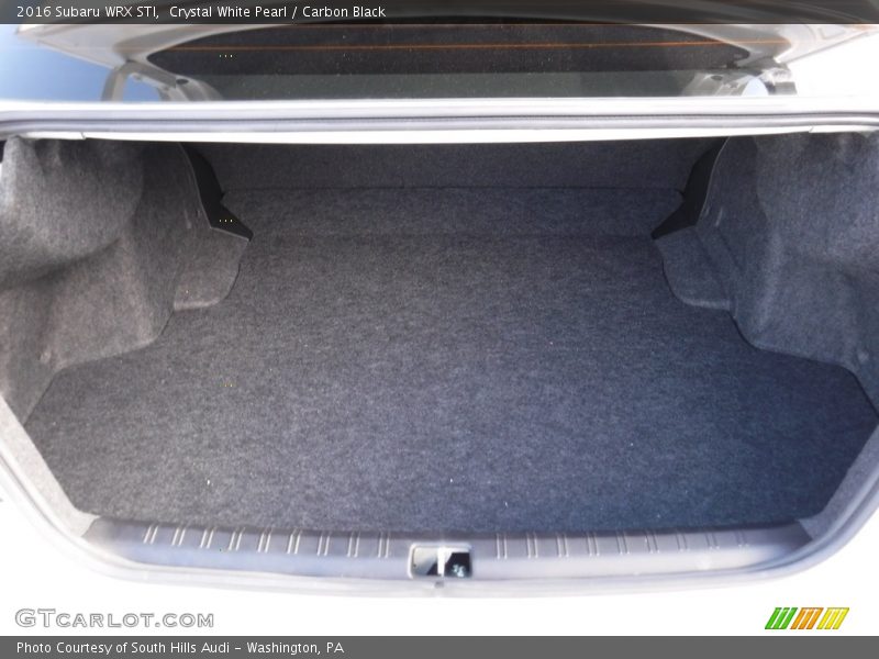  2016 WRX STI Trunk