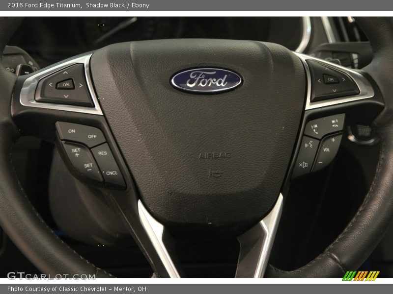 Shadow Black / Ebony 2016 Ford Edge Titanium
