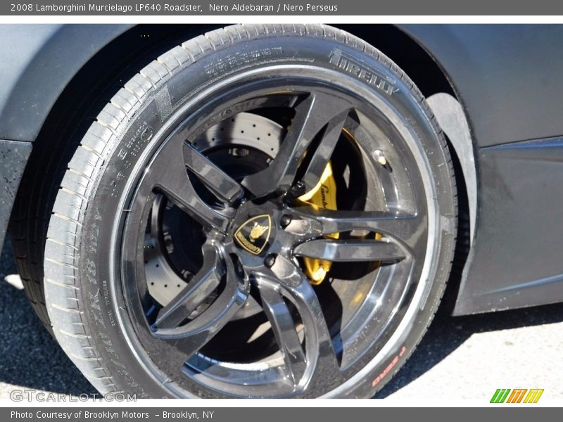 Nero Aldebaran / Nero Perseus 2008 Lamborghini Murcielago LP640 Roadster