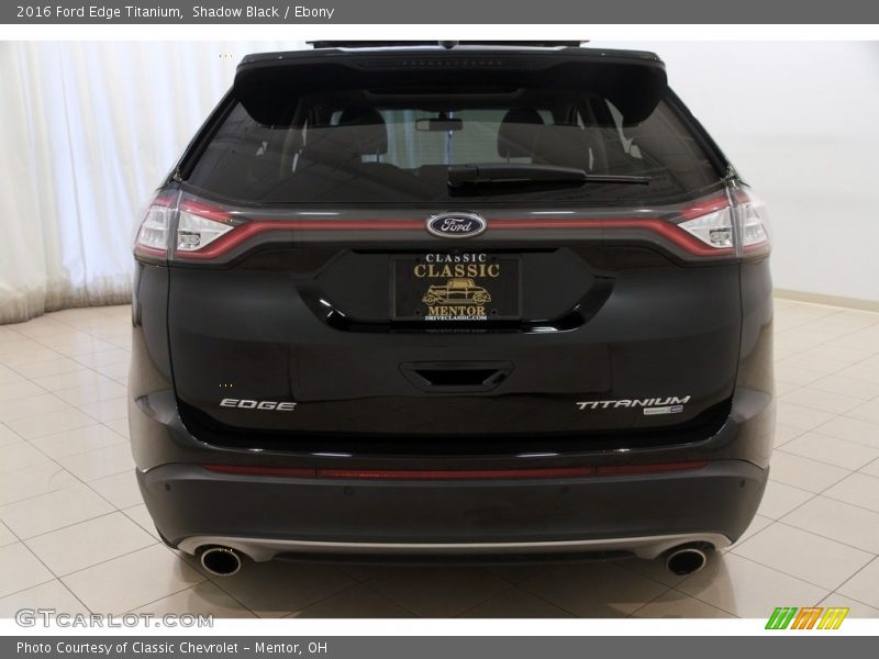 Shadow Black / Ebony 2016 Ford Edge Titanium