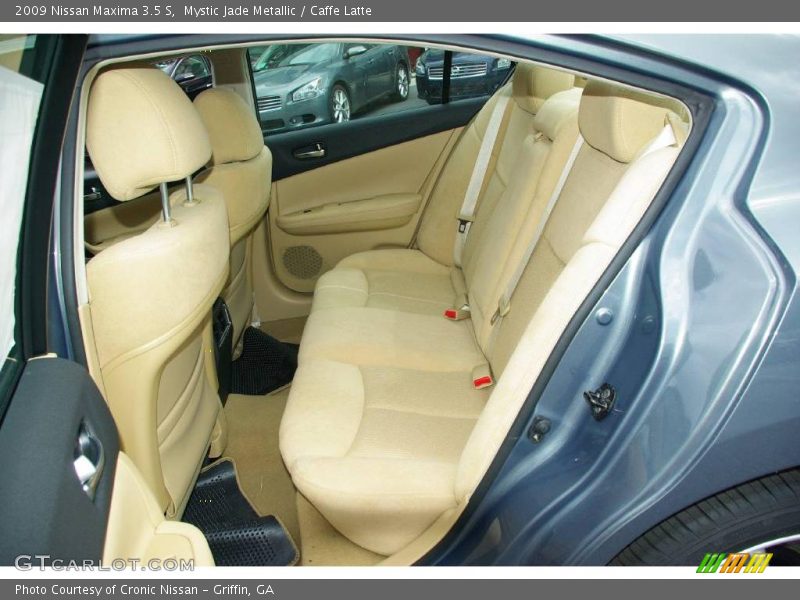 Mystic Jade Metallic / Caffe Latte 2009 Nissan Maxima 3.5 S