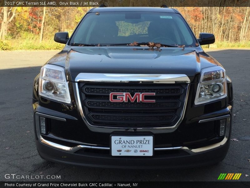 Onyx Black / Jet Black 2017 GMC Terrain SLE AWD