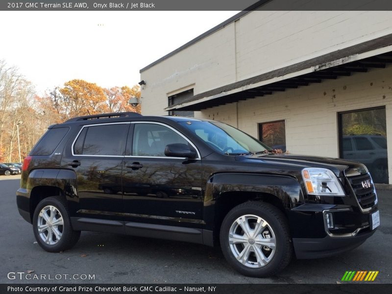 Onyx Black / Jet Black 2017 GMC Terrain SLE AWD