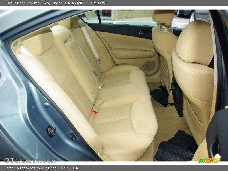 Mystic Jade Metallic / Caffe Latte 2009 Nissan Maxima 3.5 S