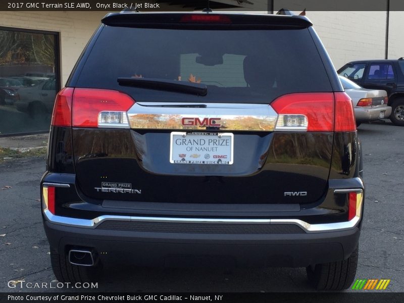 Onyx Black / Jet Black 2017 GMC Terrain SLE AWD