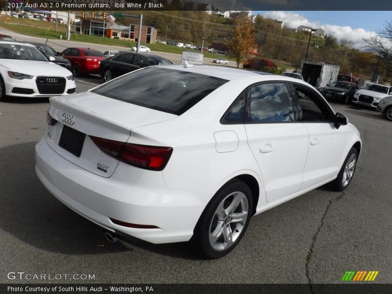 Ibis White / Black 2017 Audi A3 2.0 Premium quttaro