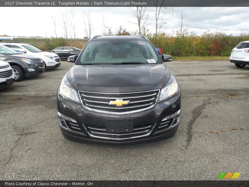 Tungsten Metallic / Dark Titanium/Light Titanium 2017 Chevrolet Traverse LS