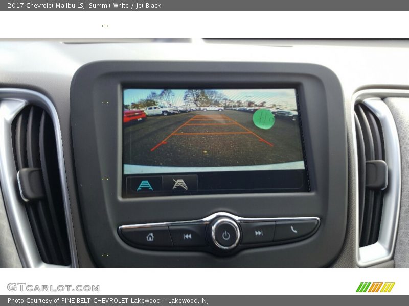 Summit White / Jet Black 2017 Chevrolet Malibu LS