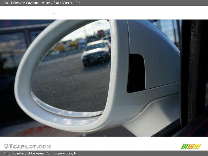 White / Black/Carrera Red 2014 Porsche Cayenne