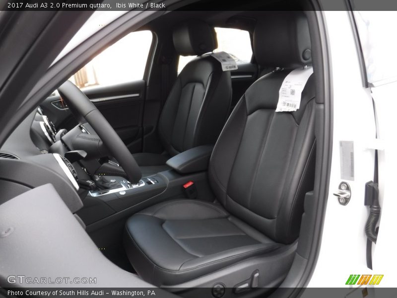 Ibis White / Black 2017 Audi A3 2.0 Premium quttaro