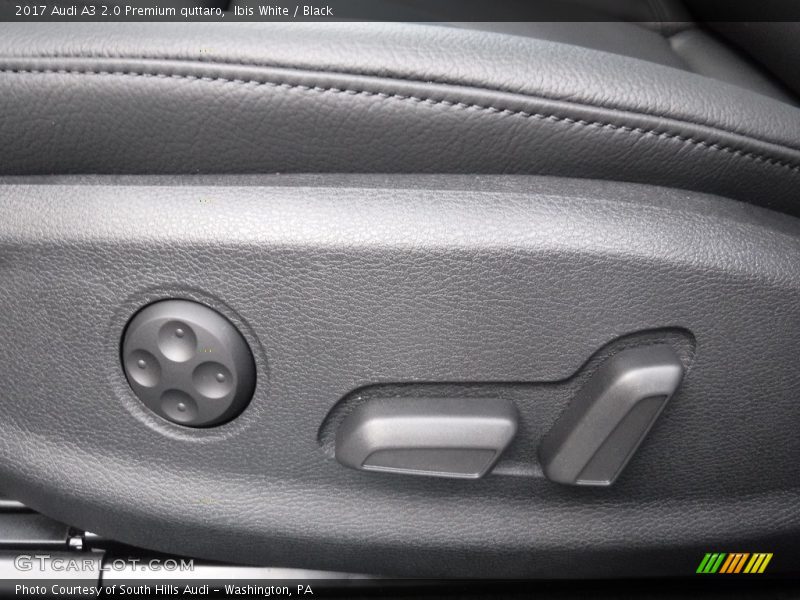 Ibis White / Black 2017 Audi A3 2.0 Premium quttaro