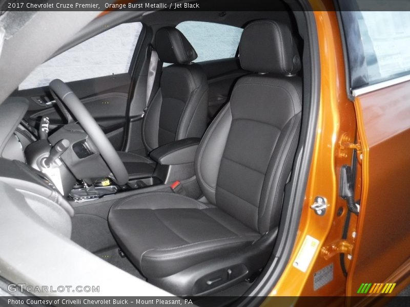 Orange Burst Metallic / Jet Black 2017 Chevrolet Cruze Premier