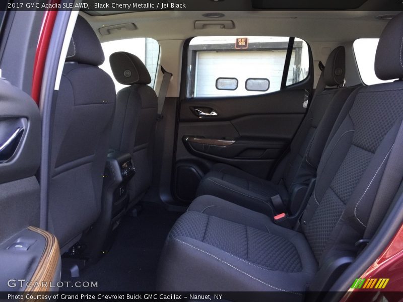 Rear Seat of 2017 Acadia SLE AWD
