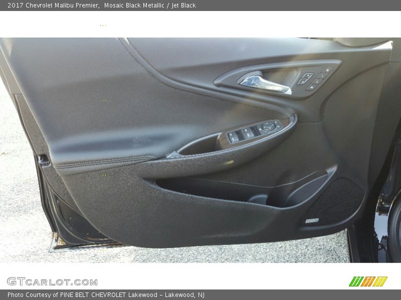 Mosaic Black Metallic / Jet Black 2017 Chevrolet Malibu Premier