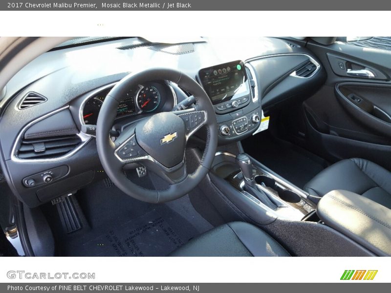 2017 Malibu Premier Jet Black Interior