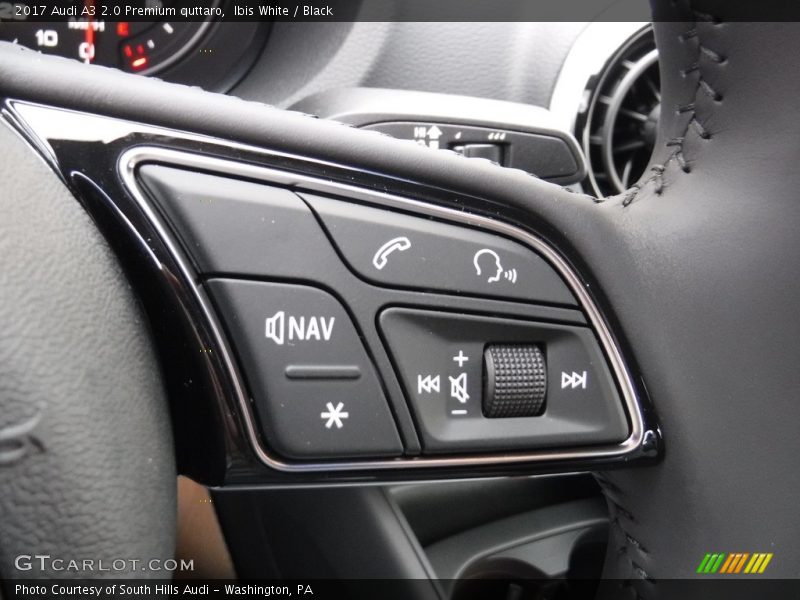 Ibis White / Black 2017 Audi A3 2.0 Premium quttaro