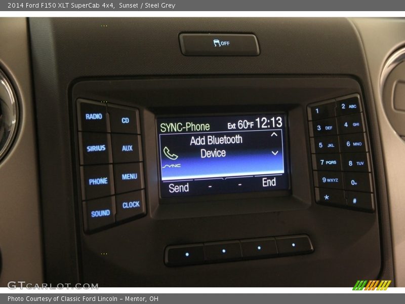 Sunset / Steel Grey 2014 Ford F150 XLT SuperCab 4x4