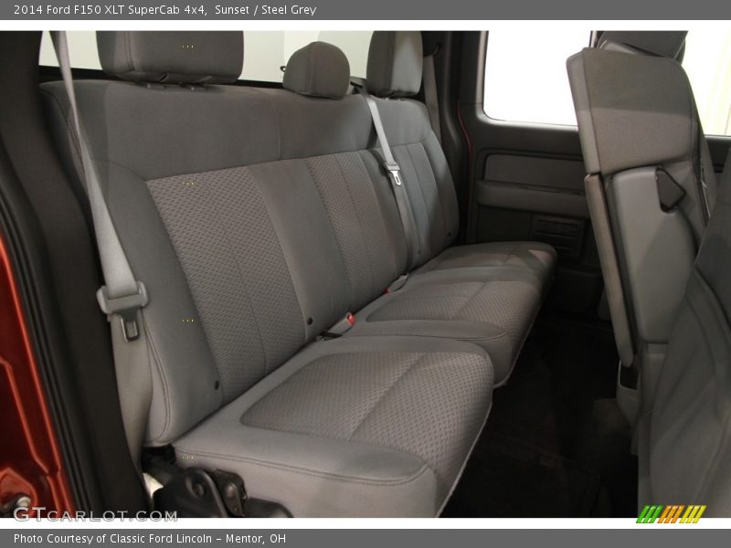 Sunset / Steel Grey 2014 Ford F150 XLT SuperCab 4x4