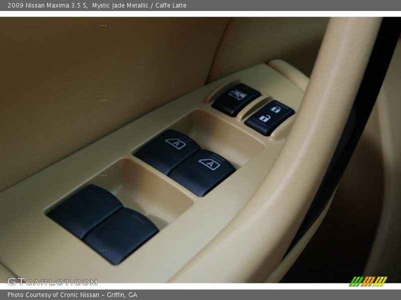 Mystic Jade Metallic / Caffe Latte 2009 Nissan Maxima 3.5 S