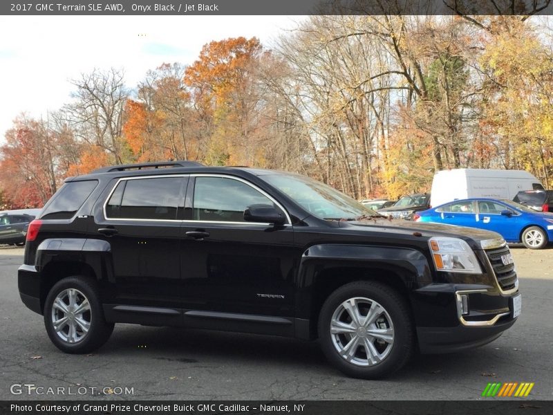 Onyx Black / Jet Black 2017 GMC Terrain SLE AWD
