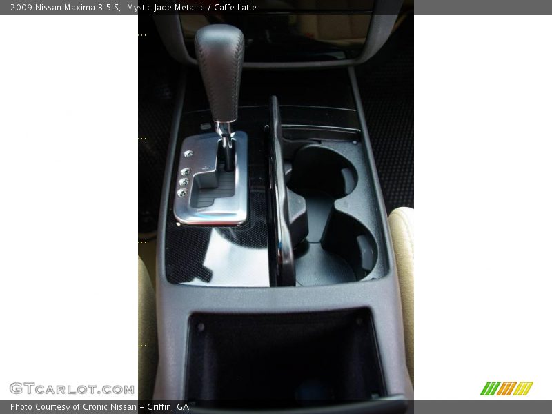 Mystic Jade Metallic / Caffe Latte 2009 Nissan Maxima 3.5 S