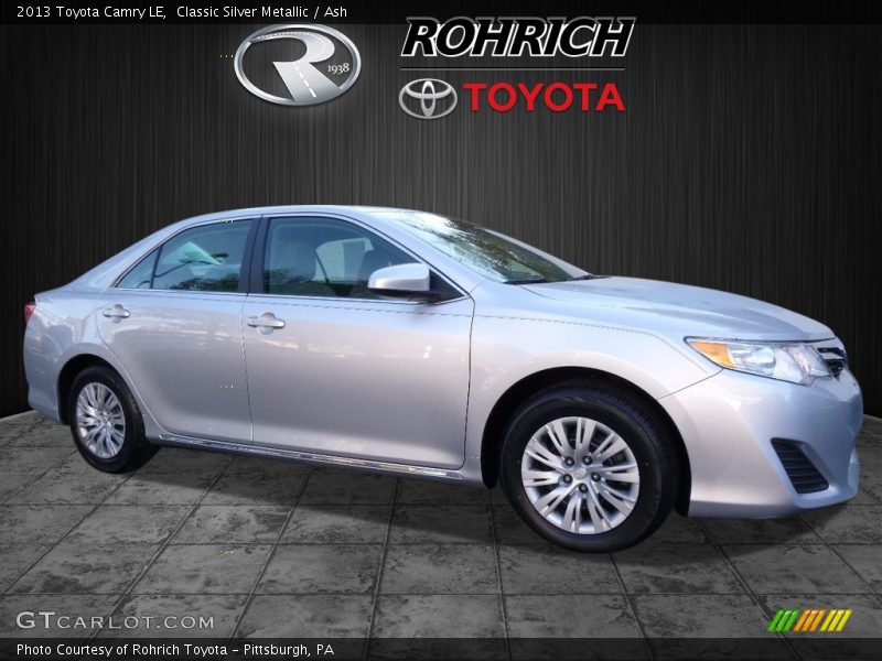 Classic Silver Metallic / Ash 2013 Toyota Camry LE
