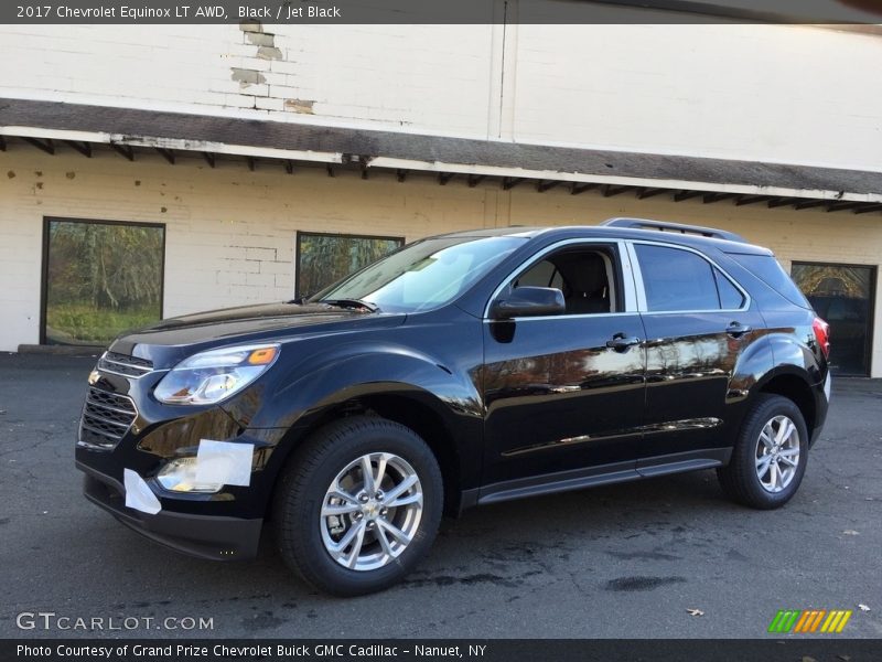 Black / Jet Black 2017 Chevrolet Equinox LT AWD