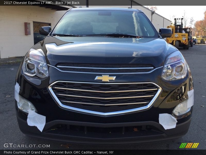 Black / Jet Black 2017 Chevrolet Equinox LT AWD