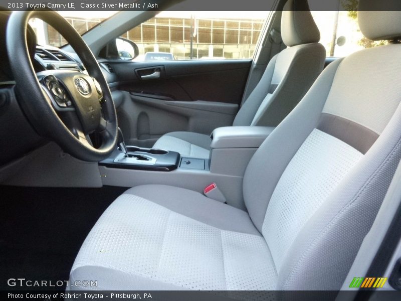 Classic Silver Metallic / Ash 2013 Toyota Camry LE