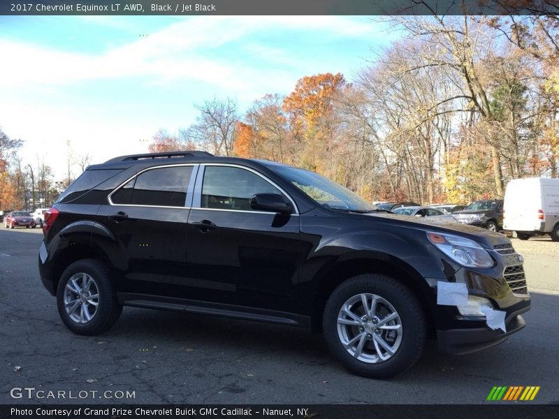 Black / Jet Black 2017 Chevrolet Equinox LT AWD