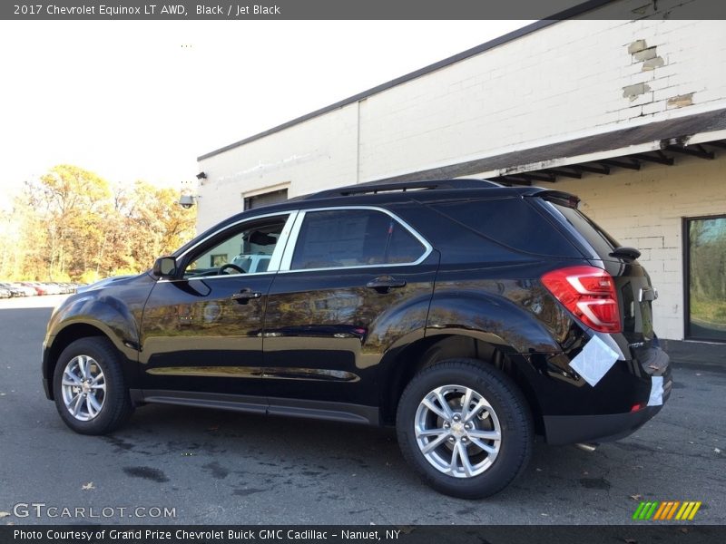 Black / Jet Black 2017 Chevrolet Equinox LT AWD