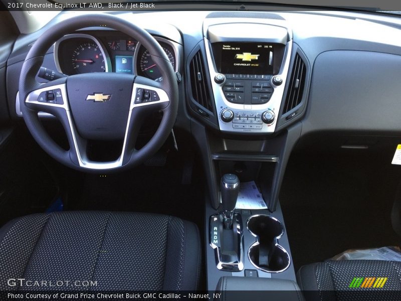 Black / Jet Black 2017 Chevrolet Equinox LT AWD