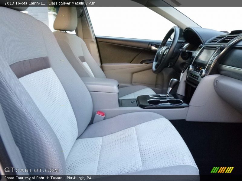 Classic Silver Metallic / Ash 2013 Toyota Camry LE