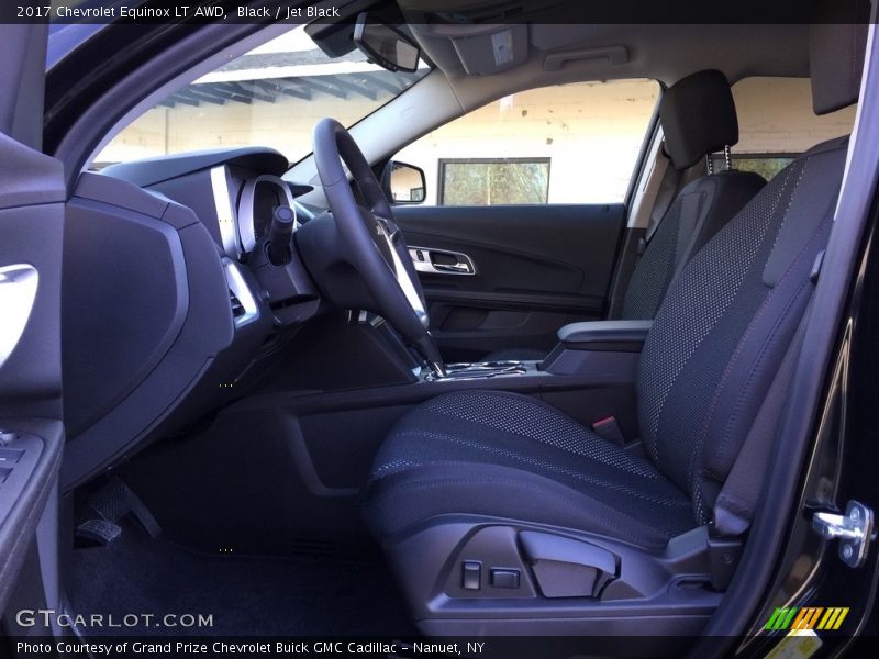 Black / Jet Black 2017 Chevrolet Equinox LT AWD