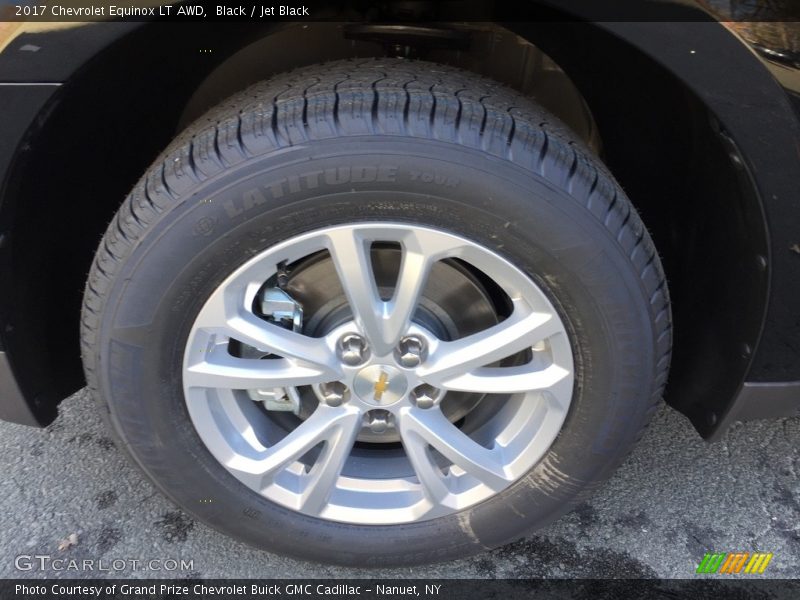 Black / Jet Black 2017 Chevrolet Equinox LT AWD