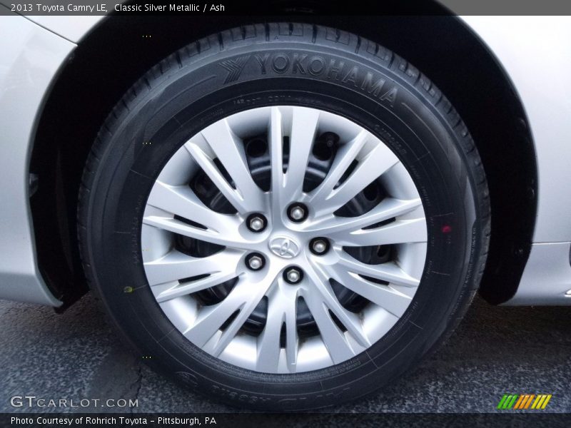 Classic Silver Metallic / Ash 2013 Toyota Camry LE